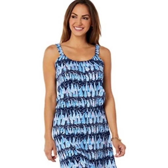 Lilly Pulitzer Loro Romper- Size Small - Picture 1 of 3